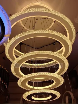 Huge Spiral Crystal Lights