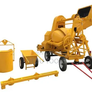 Concrete Mixer With Hoist Selfload