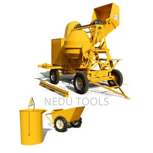 Concrete Mixer With Hoist