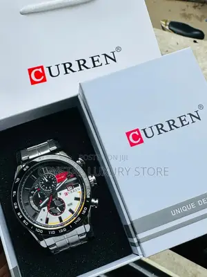 Curren Quality Men Chain Strap Wristwatch