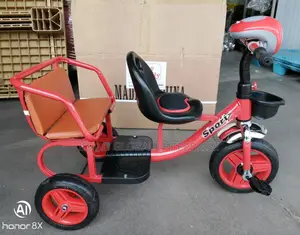 Double Seater Children Tricycle