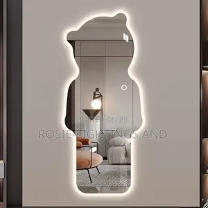 Bear Shaped Smart Full Body Led Luminous Decorative Wall Mirror