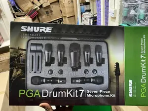 7 Pc Drum Kit( Shure)