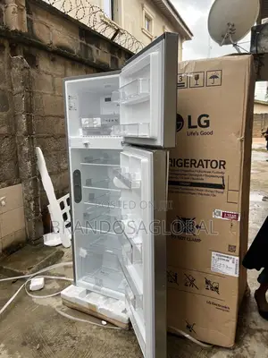 Lg Ref-322rlbn – 308l Double Door Large Fridge, Low Electricity