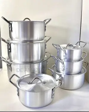 7 PCS Pot Aluminum