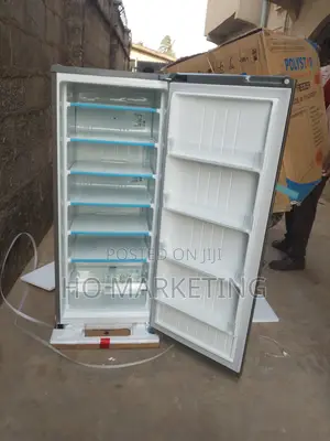 Ultra-Efficient 168 L Lg Upright Freezer – No Frost, Inverter Power