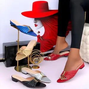 Beautiful Luxury Low Heel Slippers