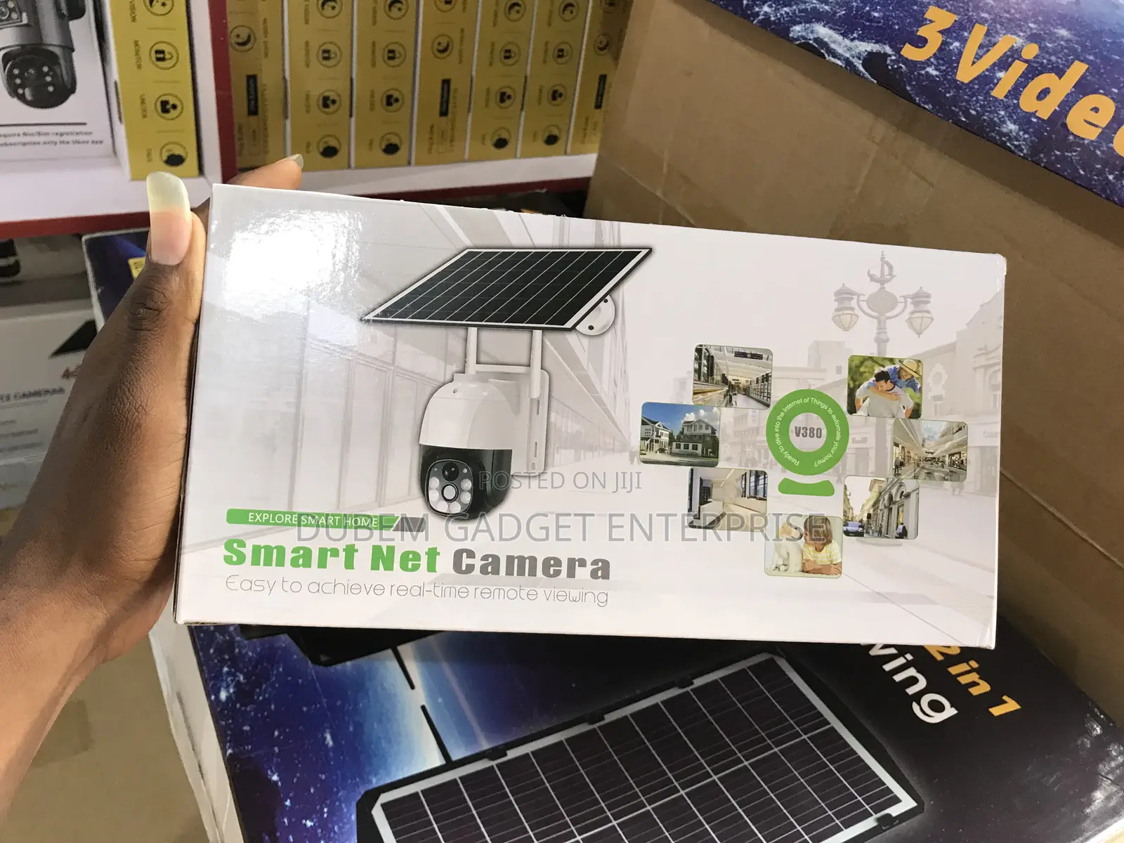 V380pro Solar Camera