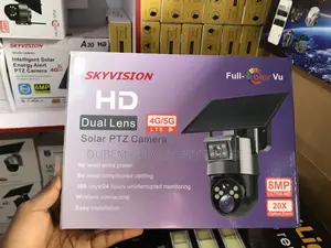 Sd520 Solar PTZ Camera Dual Lens