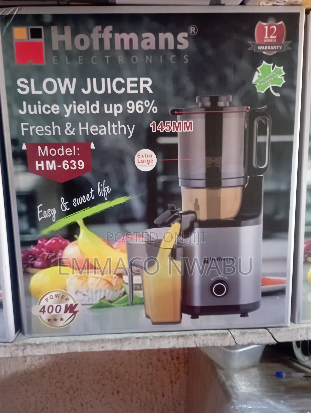 Hoffman's Electronic Slow Juicer