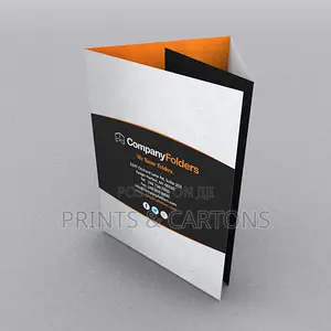 Printed Document Folder for Companies