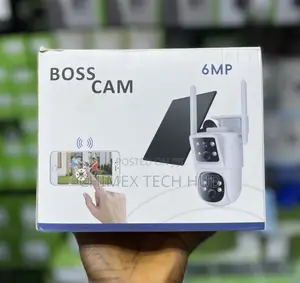 Boss Cam Intelligent Solar Energy Alert PTZ Camera 6mp CCTV Camera