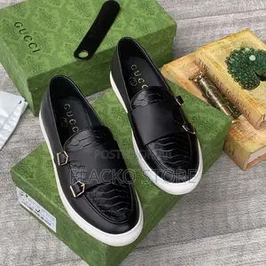 Original Gucci Casual Leather Sneakers