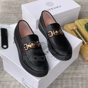 Original Versace Leather Sneakers
