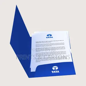 Paper File Folder Branding for Conferences