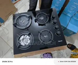 Image 4 Burner Built in Gas Hob Sleek Finish