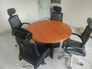 4 Seater Round Conference Table And Chairs