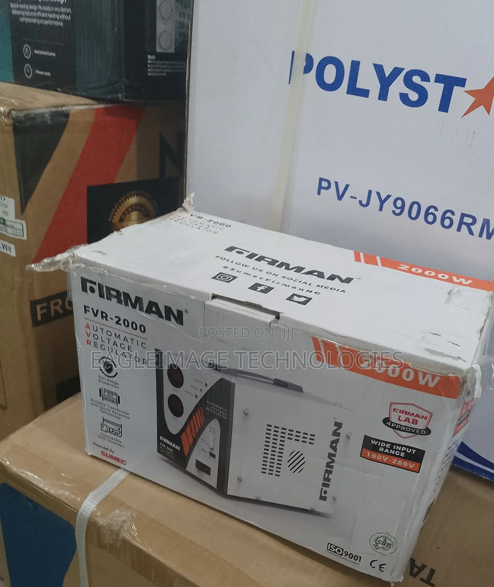 Firman 2000w Voltage Stabilizer – Reliable Power Protection