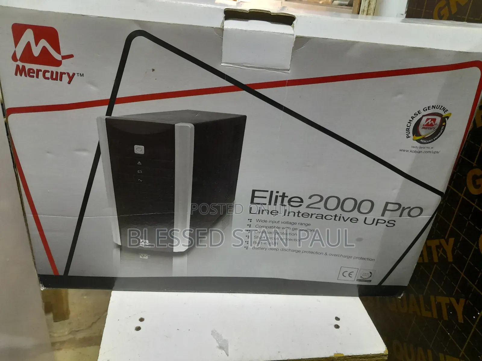 Mercury Ups 2kva