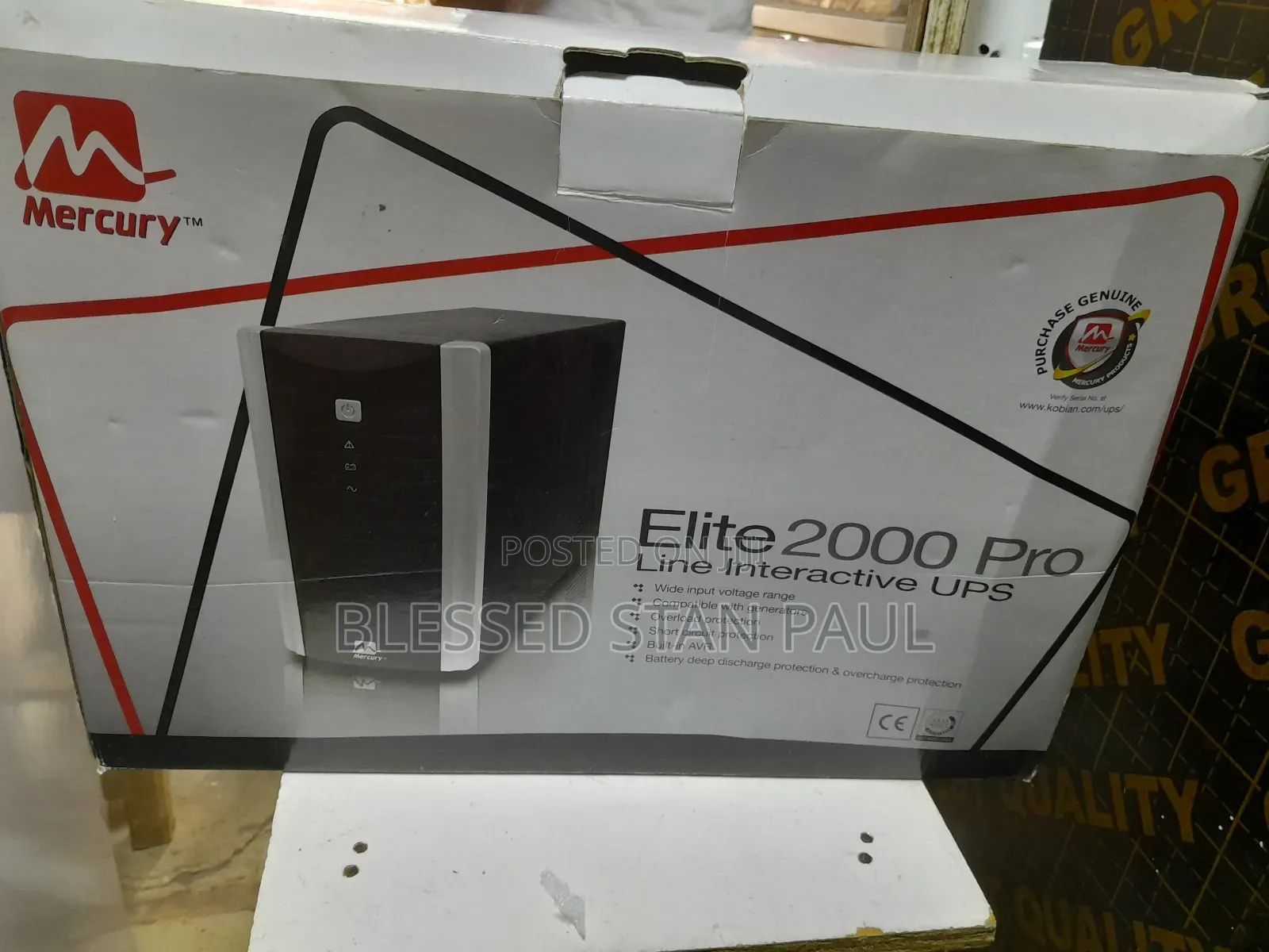 Mercury Ups 2kva