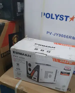 Protect Your Devices With Firman 2000w Stabilizer
