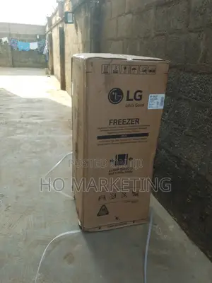Lg Smart Steel 186l Upright Inverter Freezer