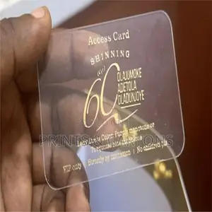 Branded Acrylic Access Cards