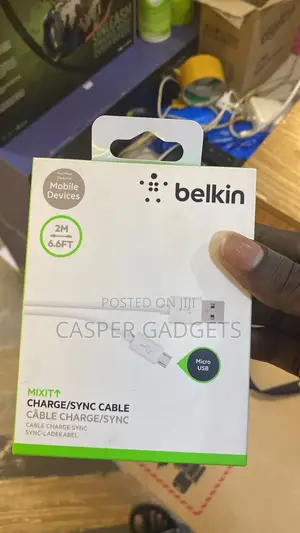 Charge Sync Cable White