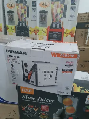 Worry-Free Power Supply With Firman 2000w Stabilizer