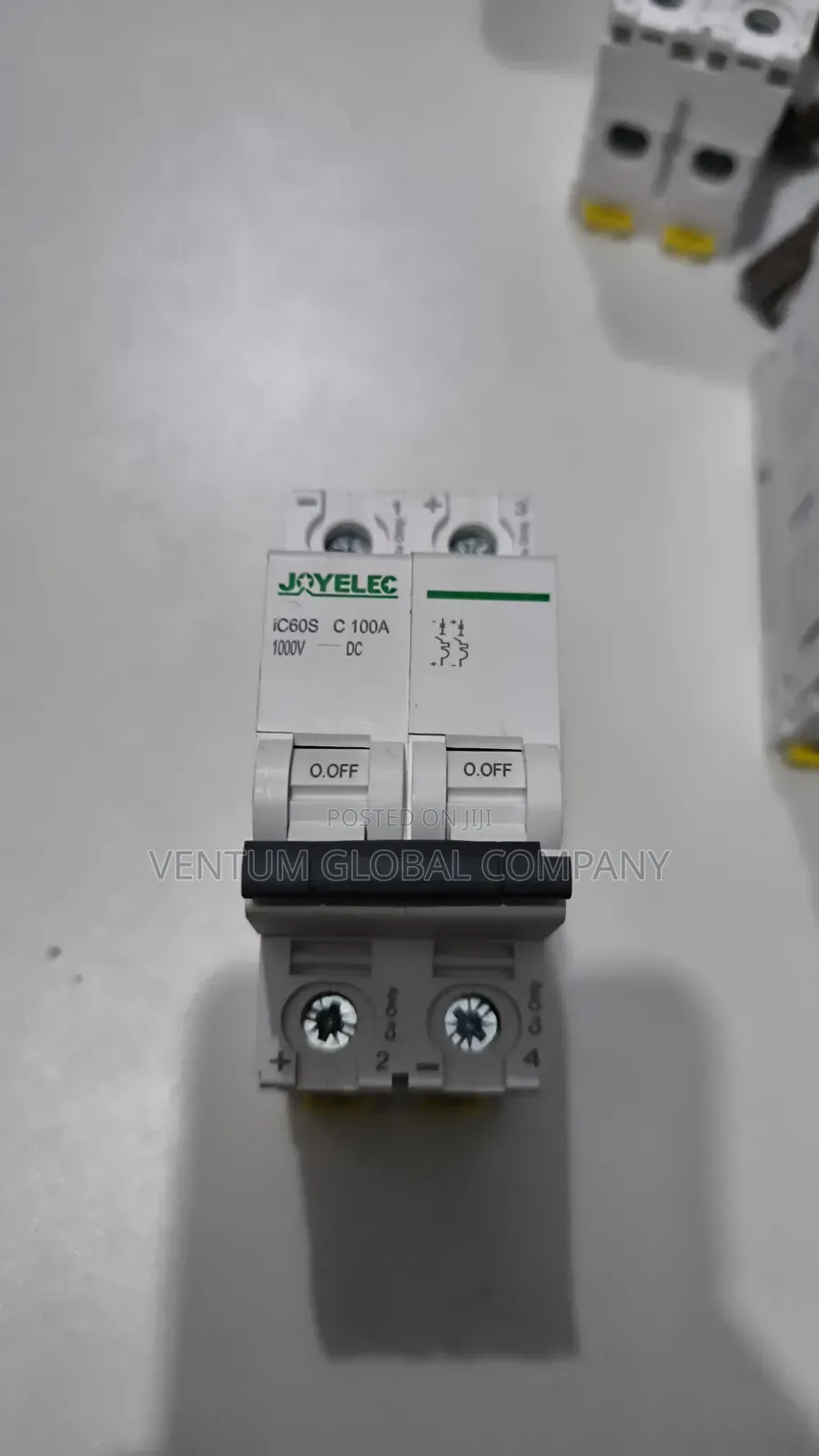 Dc 2pole 1000vdc MCB 2pole