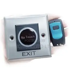 Infrared Sensor No Touch Exit Button With Remote Control