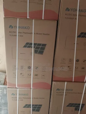 100litres Yohako Ac/Dc Solar Water Heater