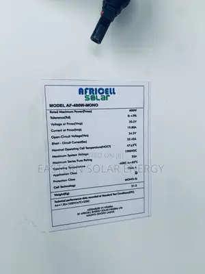 Africell Solar Panel