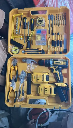 Dewalt Tools Box Kit Set With a Cordless Battery Drill Machine