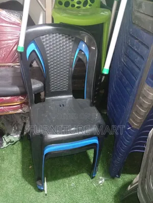 Plastic Chairs in Different Colours