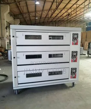 Industrial 9tray Oven 3 Deck