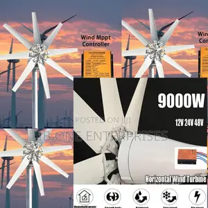 Quietly Revolutionary: The 9000w 48v Horizontal Wind Turbine