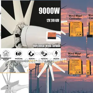 A New Era of Renewable Energy: The 9000w 48v Vertical Wind Turbine