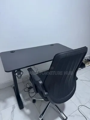 Electric Sit to Stand Desk and Chair