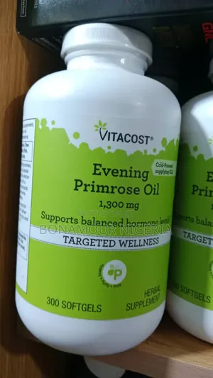Vitacost Evening Primrose Oil 1300mg X300 Softgels