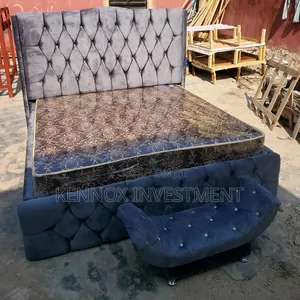 6 by 6 Solid Wood Botton Bedframe