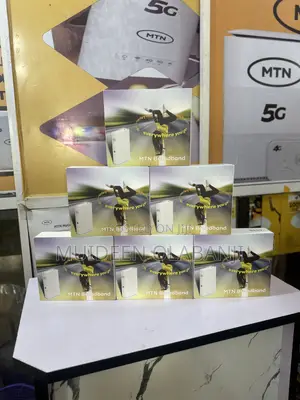 5g MTN Broadband Router With Free Unlimited Data Back Up Power Bank