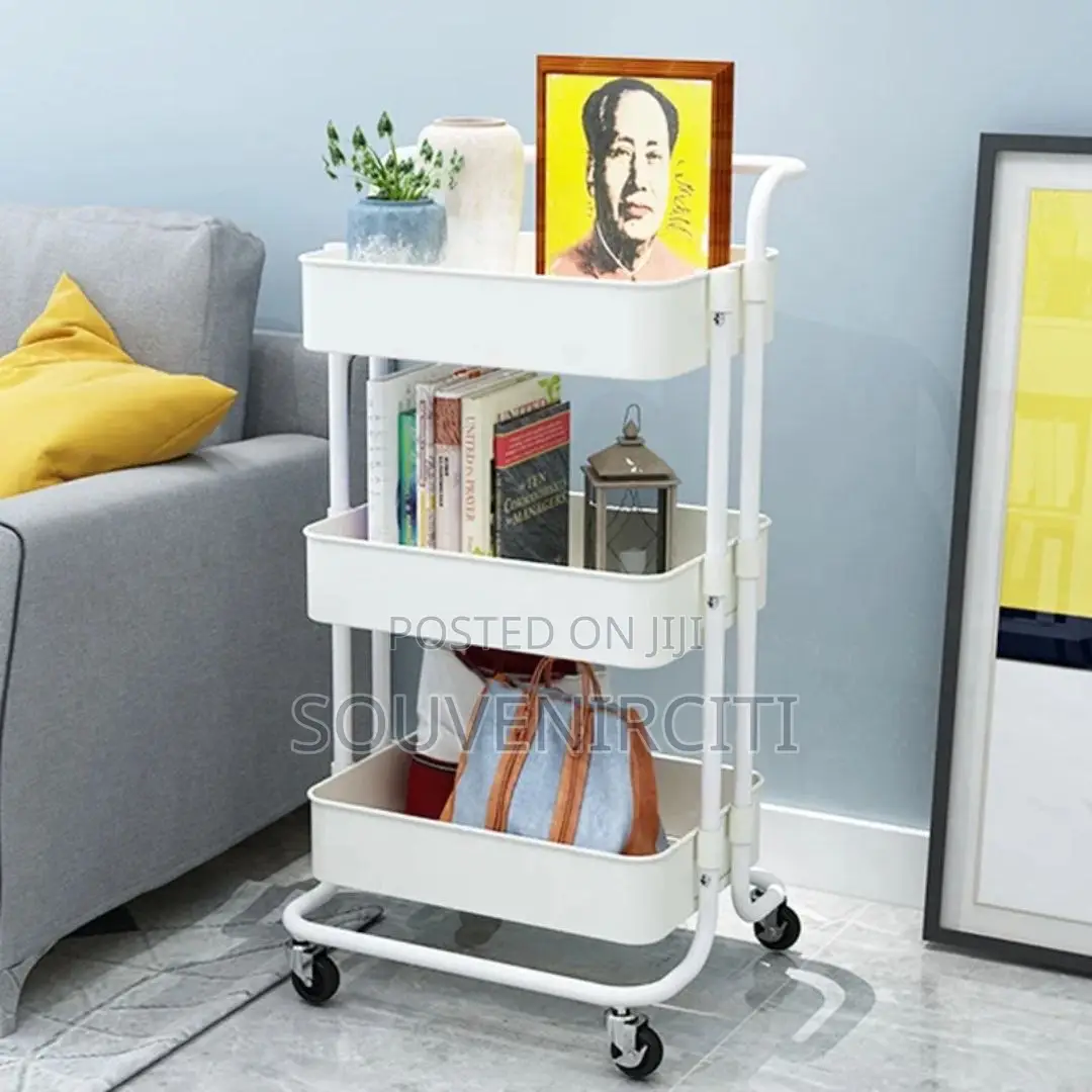 3tier Multipurpose Storage Trolley