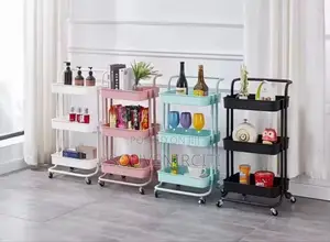 3tier Multipurpose Storage Trolley