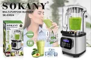 High Grade Luxurious Sokany Soundproof Quality Blender