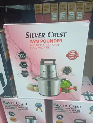 Massive Quality 15liter Silver Crest Electric Yam Pounder Machine