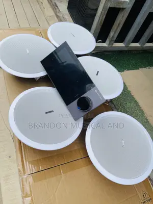 100 Watts Ceiling Speakers With 7 Inches Alexa (Tuya) Wall Amplifier