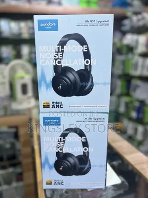 Soundcore Life Q30 by Anker, Hybrid Active Noise Cancelling Headphones