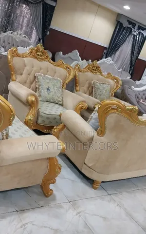 Golden Turkish Royal Chair Set