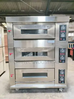 Three Layers (Deck) Six Trays Oven